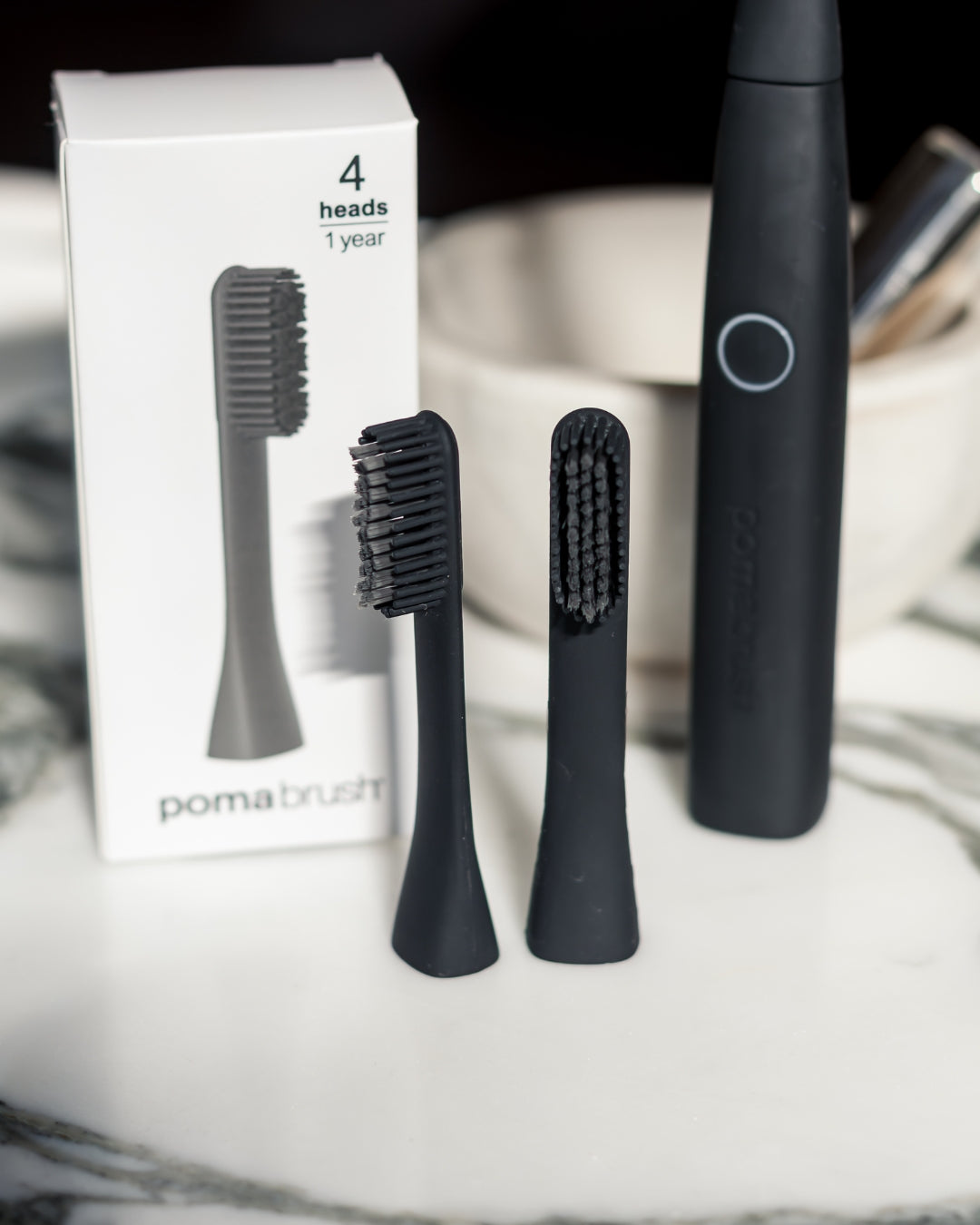 Pomabrush - Advanced Brush Heads - Pack of 4